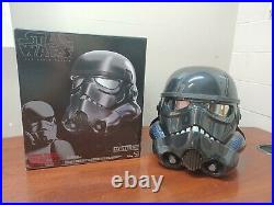 Star Wars The Black Series Battlefront Shadow Trooper Helmet Exclusive, c-x