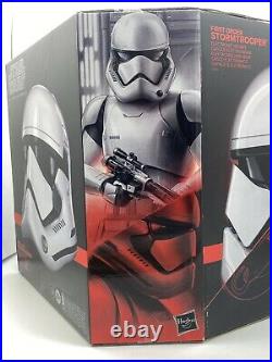 Star Wars The Black Series First Order Stormtrooper Electronic Helmet Brand New