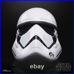 Star Wars The Black Series First Order Stormtrooper Premium Electronic Helmet Pr