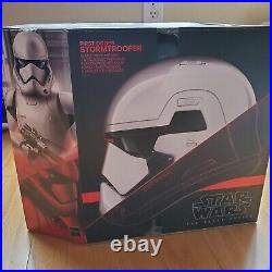 Star Wars The Black Series First Order Stormtrooper Premium Helmet NEW IN BOX