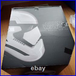 Star Wars The Black Series First Order Stormtrooper Premium Helmet NEW IN BOX