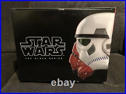 Star Wars The Black Series INCINERATOR STORMTROOPER Electronic Helmet NEW