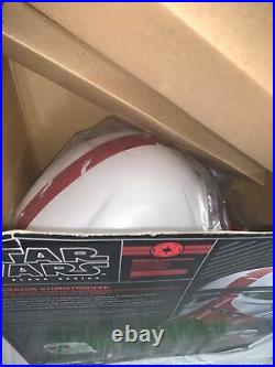 Star Wars The Black Series INCINERATOR STORMTROOPER Electronic Helmet OPENED