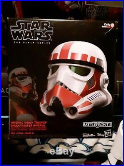 Star Wars The Black Series Imperial Shock Trooper Helmet. Gamestop exclusive