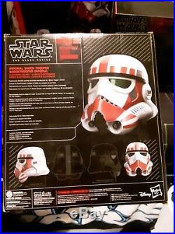 Star Wars The Black Series Imperial Shock Trooper Helmet. Gamestop exclusive