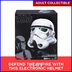 Star Wars The Black Series Imperial Stormtrooper Electronic Voice-Changer Helmet