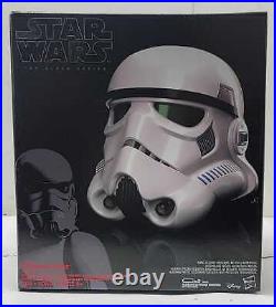 Star Wars The Black Series Imperial Stormtrooper Electronic Voice Changer New
