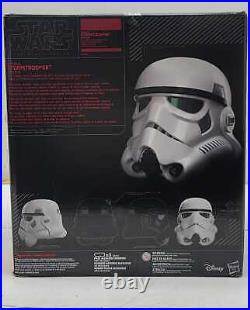 Star Wars The Black Series Imperial Stormtrooper Electronic Voice Changer New