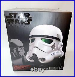 Star Wars The Black Series Imperial Stormtrooper Helmet Brand New in Damaged Box