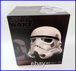 Star Wars The Black Series Imperial Stormtrooper Helmet Brand New in Damaged Box