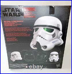 Star Wars The Black Series Imperial Stormtrooper Helmet Brand New in Damaged Box