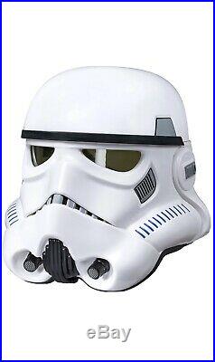 Star Wars The Black Series Imperial Stormtrooper Helmet Voice Changer New