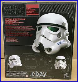 Star Wars The Black Series Imperial Stormtrooper Premium Electronic Helmet