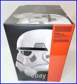 Star Wars The Black Series Imperial Stormtrooper Premium Helmet Box Corner Dent