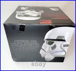 Star Wars The Black Series Imperial Stormtrooper Premium Helmet Box Corner Dent