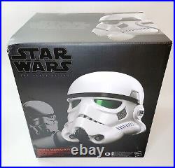 Star Wars The Black Series Imperial Stormtrooper Premium Helmet Box Corner Dent