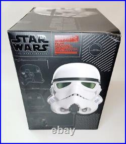 Star Wars The Black Series Imperial Stormtrooper Premium Helmet Box Corner Dent