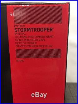 Star Wars The Black Series Imperial Stormtrooper Voice Changer Helmet Hasbro NEW