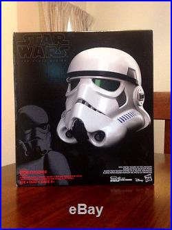 Star Wars The Black Series Imperial Stormtrooper Voice Changer Helmet Rogue One