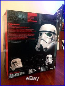 Star Wars The Black Series Imperial Stormtrooper Voice Changer Helmet Rogue One