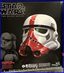 Star Wars The Black Series Incinerator Stormtrooper Electronic Helmet New