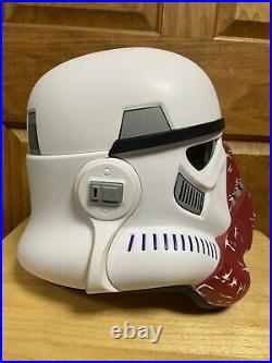Star Wars The Black Series Incinerator Stormtrooper Electronic Helmet No Box