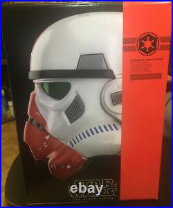 Star Wars The Black Series Incinerator Stormtrooper Electronic Helmet Trooper