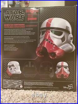 Star Wars The Black Series Incinerator Stormtrooper Helmet (NIB)