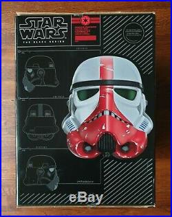 Star Wars The Black Series Incinerator Stormtrooper Helmet (The Mandalorian)