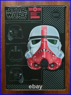 Star Wars The Black Series Incinerator Stormtrooper Helmet (The Mandalorian)