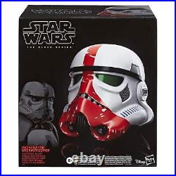 Star Wars The Black Series Incinerator Stormtrooper Premium Electronic Helmet