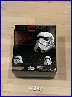 Star Wars The Black Series Rogue Imperial Storm Trooper Helmet Voice Changer