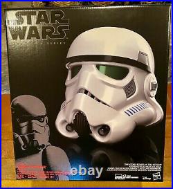 Star Wars The Black Series Rogue One Imperial Stormtrooper Helmet NEW COOL