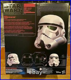 Star Wars The Black Series Rogue One Imperial Stormtrooper Helmet NEW COOL