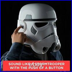 Star Wars The Black Series Rogue One Imperial Stormtrooper Voice Changer Helmet