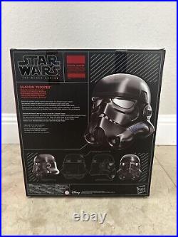 Star Wars The Black Series Shadow Trooper Electronic Voice-Changer Helmet Prop