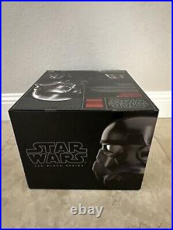 Star Wars The Black Series Shadow Trooper Electronic Voice-Changer Helmet Prop