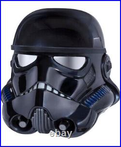 Star Wars The Black Series Shadow Trooper Voice-Changer Helmet withBox Damage NEW