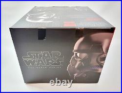 Star Wars The Black Series Shadow Trooper Voice-Changer Helmet withBox Damage NEW