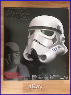 Star Wars The Black Series Storm trooper Helmet Boxed