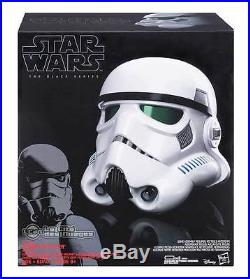 Star Wars The Black Series Stormtrooper Electronic Voice Changer Helmet Casque