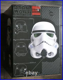 Star Wars The Black Series Stormtrooper Electronic Voice Changer Helmet One Size