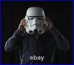 Star Wars The Black Series Stormtrooper Premium Electronic Helmet NEW Sealed