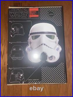 Star Wars The Black Series Stormtrooper Voice Changer Helmet Amazon Exclusive