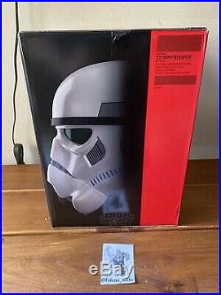 Star Wars The Black Series Stormtrooper Voice Changer Helmet Brand New In Hand
