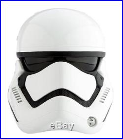 Star Wars The Force Awakens ANOVOS First Order Stormtrooper Fiberglass Helmet