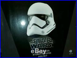 Star Wars The Force Awakens ANOVOS First Order Stormtrooper Helmet Replica