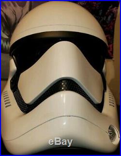 Star Wars The Force Awakens ANOVOS First Order Stormtrooper Helmet Replica