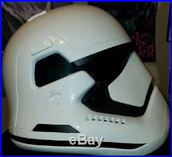 Star Wars The Force Awakens ANOVOS First Order Stormtrooper Helmet Replica