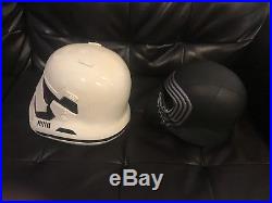 Star Wars The Force Awakens Adult Kylo Ren & First Order Stormtrooper Helmet